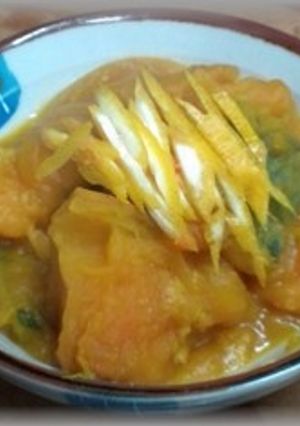 かぼちゃの煮物とゆず-レシピのメイン写真