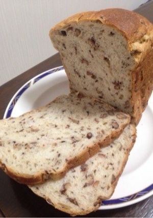 ホームベーカリー黒豆パン-レシピのメイン写真