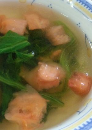 トマトとほうれん草のスープ-レシピのメイン写真