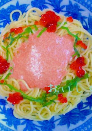 簡単明太子パスタ-レシピのメイン写真