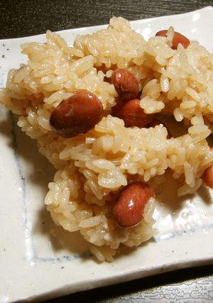 新潟 長岡赤飯 (醤油おこわ)-レシピのメイン写真