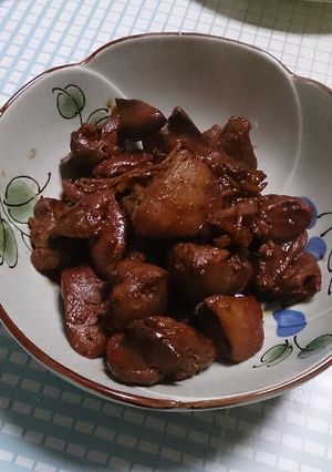 鶏レバーのうまうま佃煮-レシピのメイン写真