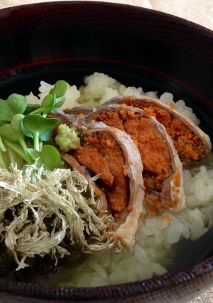 ◎鮒寿司のわさび茶漬け◎ -レシピのメイン写真