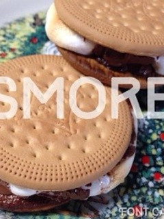 簡単!スモア(焼きマシュマロサンド)-レシピのメイン写真
