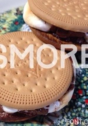 簡単！スモア（焼きマシュマロサンド）-レシピのメイン写真