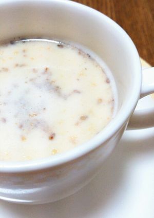 簡単!!　ﾎｯっとする♥ゴマきな粉豆乳♥-レシピのメイン写真