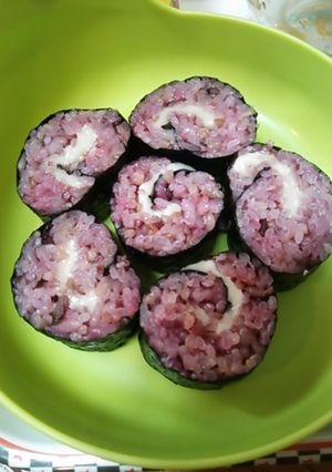 お花海苔巻き-レシピのメイン写真