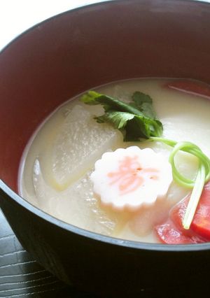 私のお雑煮～京風-レシピのメイン写真