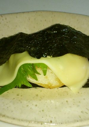 大葉とチーズの焼き餅-レシピのメイン写真