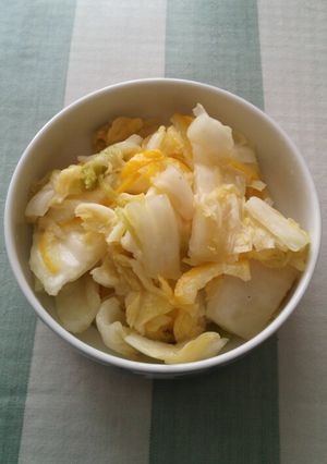 白菜と柚子でお漬物-レシピのメイン写真