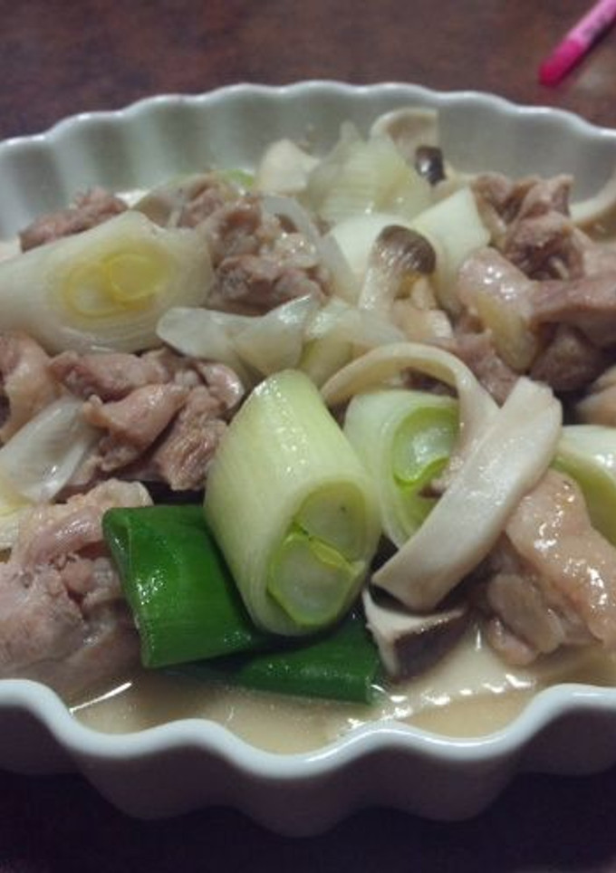 鶏とエリンギのねぎ塩炒め-レシピのメイン写真