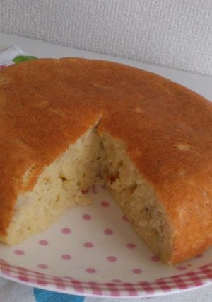 ノンオイル☆炊飯器でバナナケーキ☆-レシピのメイン写真