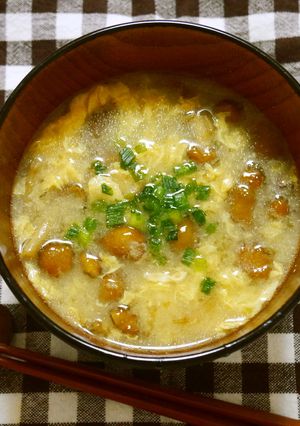 なめこの味噌バタースープ-レシピのメイン写真