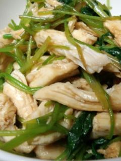 みつばと鳥ささみの前菜-レシピのメイン写真