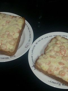 ふわカリ!エビトースト-レシピのメイン写真