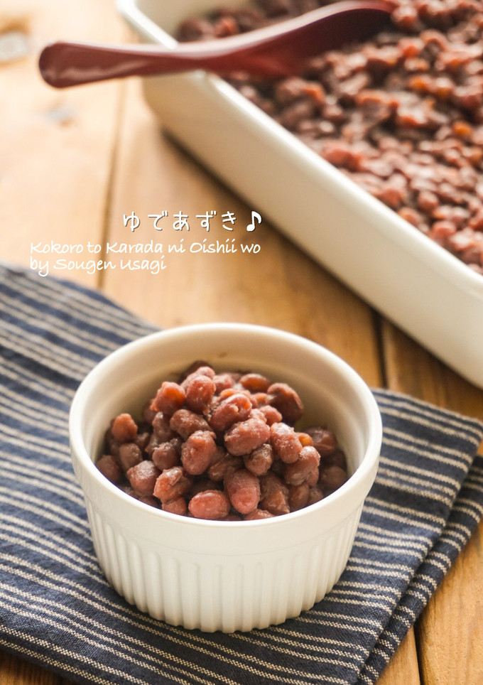 すっきりした甘さの☆自家製ゆであずき-レシピのメイン写真