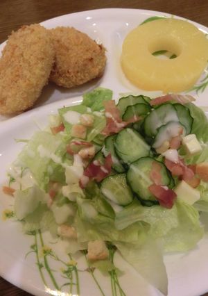 リクエスト給食No.１♡シーザーサラダ-レシピのメイン写真