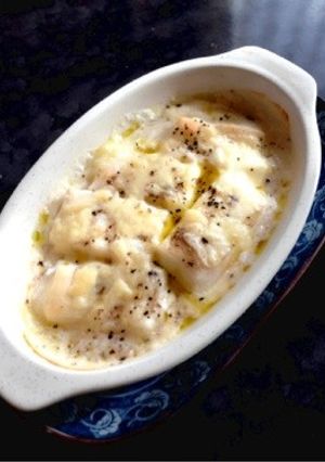 お餅でチーズグラタン-レシピのメイン写真