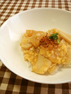 大根とかまぼこのふわとろ木の葉丼-レシピのメイン写真