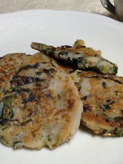 れんこんと青菜のおやき-レシピのメイン写真