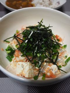 豆腐の明太しらす和え-レシピのメイン写真