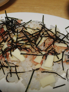 おしょうゆ香りのたらこチーズごはん-レシピのメイン写真