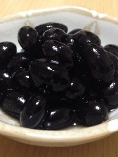 【保温鍋で】甘さ控えめ保温調理の黒豆煮-レシピのメイン写真