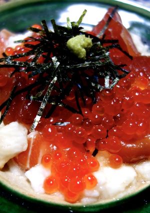 漬けまぐろといくらの長芋和え-レシピのメイン写真