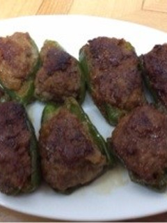ピーマンの肉詰め-レシピのメイン写真