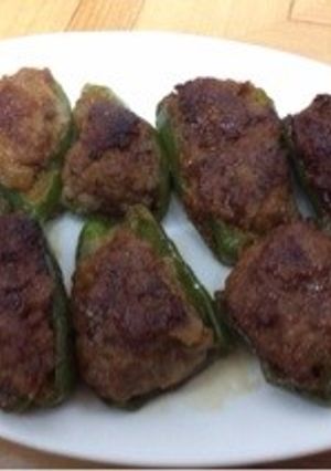 ピーマンの肉詰め-レシピのメイン写真