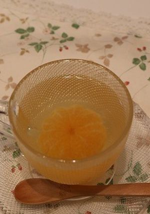 ホットみかん-レシピのメイン写真