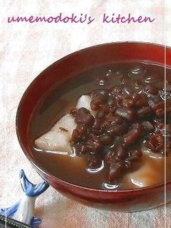 軟らか小豆のぜんざい-レシピのメイン写真