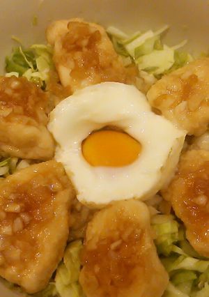 さっぱりあっさりキャベ鶏丼～-レシピのメイン写真