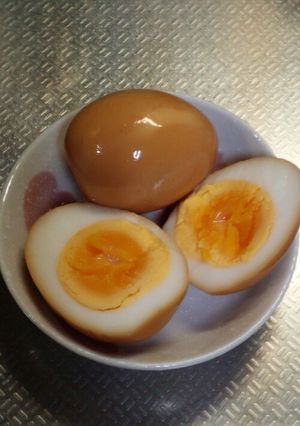 簡単！ポン酢で味付け卵♡(味玉・煮卵)-レシピのメイン写真