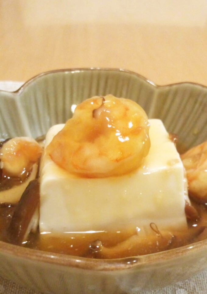 豆腐の和風エビあんかけ-レシピのメイン写真