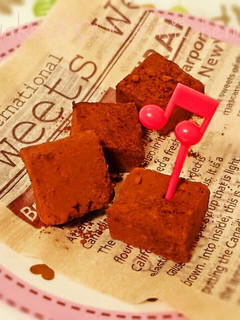 材料2つ♪ヘルシー生チョコ♪-レシピのメイン写真