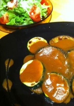 茄子とズッキーニの味噌ソース-レシピのメイン写真