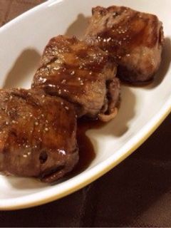 焼肉のタレで簡単。肉巻き高野豆腐-レシピのメイン写真