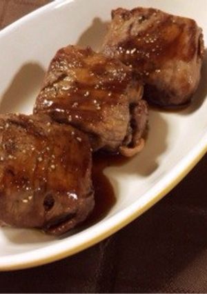 焼肉のタレで簡単。肉巻き高野豆腐-レシピのメイン写真