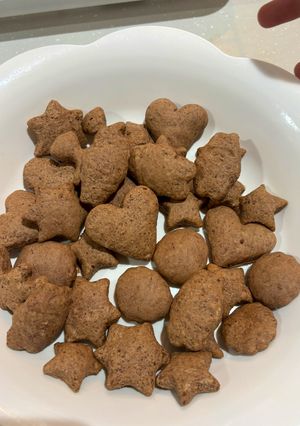 ホケミで簡単！ココア味のズボラクッキー♡-レシピのメイン写真