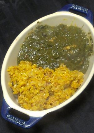 ほうれん草を使ったサグチキンカレー-レシピのメイン写真