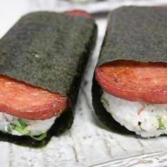 A picture of スパムにぎり.