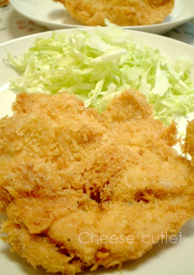 一枚で二枚♪鶏ムネ肉のサクサクチーズカツ-レシピのメイン写真