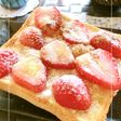 息子クンの好きな いちごトースト
