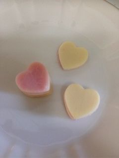 簡単!かわいいハートのハムチーズ♡-レシピのメイン写真