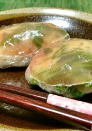 生ハムとルーコラの簡単サラダ寿司-レシピのメイン写真