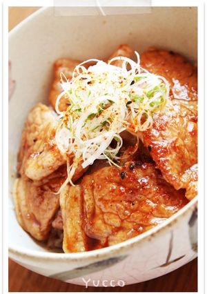 こってり甘辛♪十勝の豚丼-レシピのメイン写真