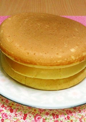 ふわふわ分厚い✩ホットケーキ-レシピのメイン写真