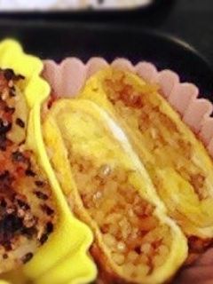 お弁当に♬ソース焼きそば入り卵焼き♬-レシピのメイン写真