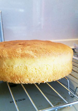 家にあるもので簡単☆スポンジケーキ-レシピのメイン写真